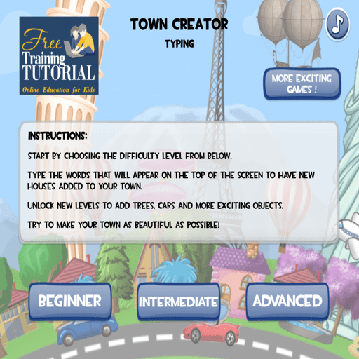 Town Creator Typing